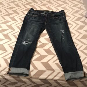 American Eagle blue jeans
